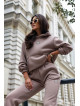 Survêtement femme moka LEISURE VIBE D31 MITARE