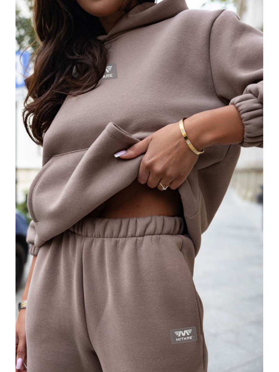 Survêtement femme moka LEISURE VIBE D31 MITARE
