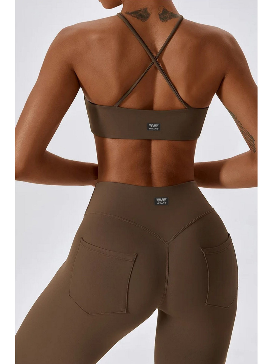 Pantalon gainant push up marron ZAPPY FLEXI K131 MITARE