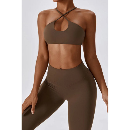 Pantalon gainant push up marron ZAPPY FLEXI K131 MITARE