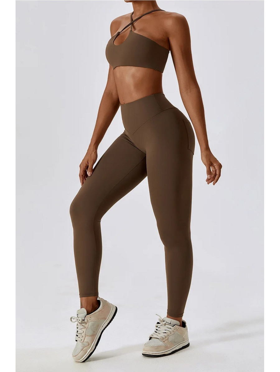 Pantalon gainant push up marron ZAPPY FLEXI K131 MITARE