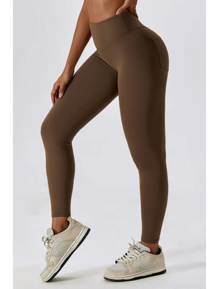 Pantalon gainant push up marron ZAPPY FLEXI K131 MITARE 2