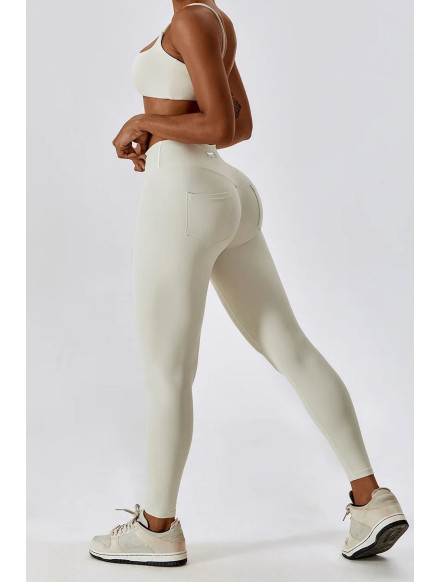 Pantalon gainant push up crème ZAPPY FLEXI K131 MITARE 2