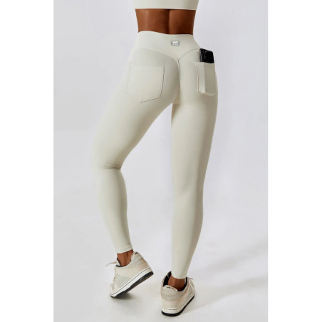 Pantalon gainant push up crème ZAPPY FLEXI K131 MITARE