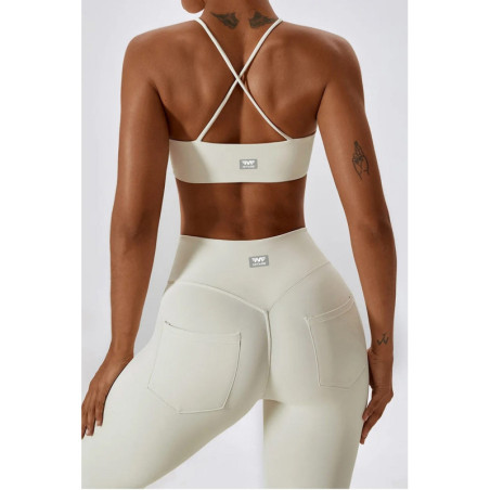 Pantalon gainant push up crème ZAPPY FLEXI K131 MITARE