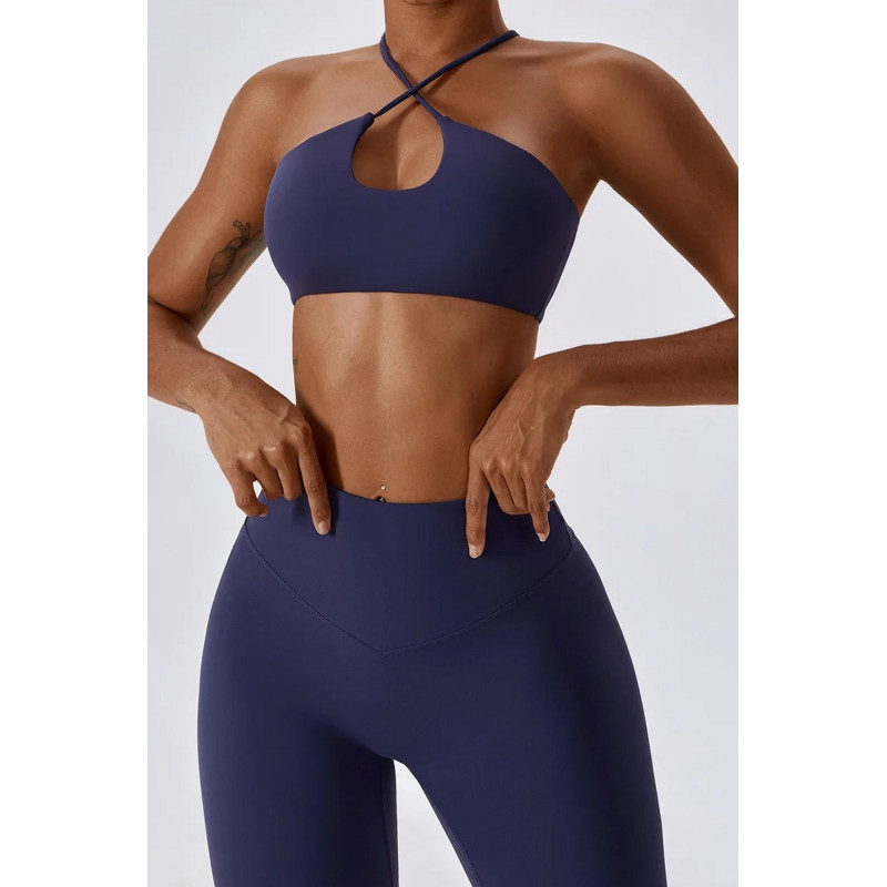 Pantalon gainant push up bleu marine ZAPPY FLEXI K131 MITARE