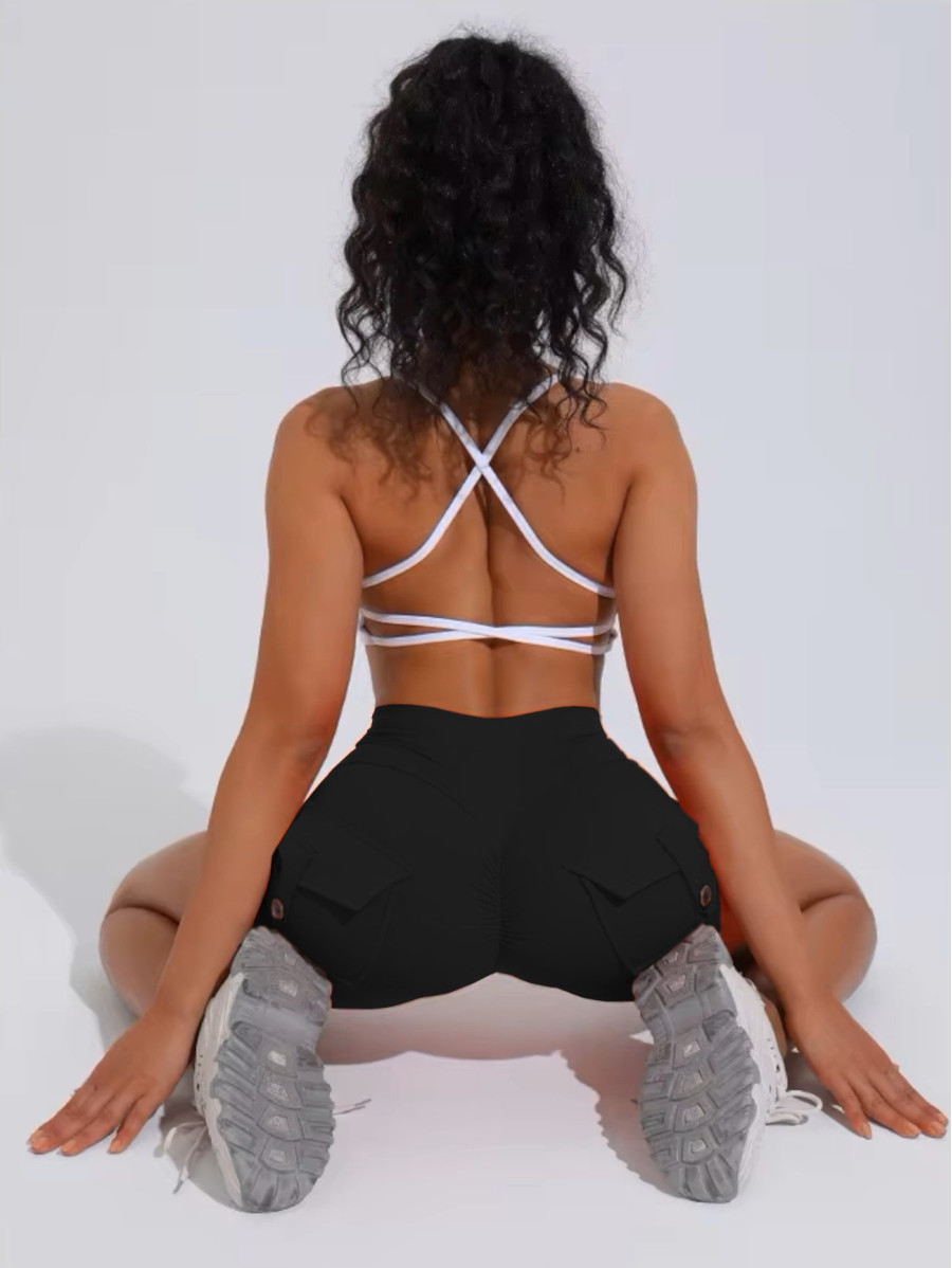 Short gainant push up femme noir ZAPPY TRENDY K133 MITARE
