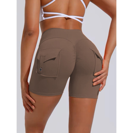 Short gainant push up femme brun ZAPPY TRENDY K133 MITARE