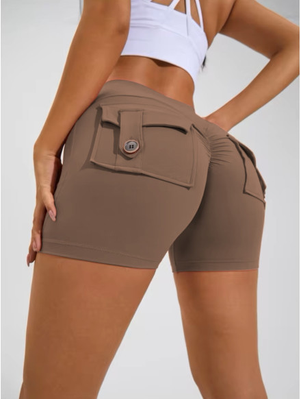 Short gainant push up femme brun ZAPPY TRENDY K133 MITARE