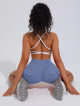 Short gainant push up femme bleu ZAPPY TRENDY K133 MITARE