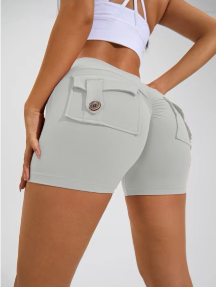 Short gainant push up femme gris clair ZAPPY TRENDY K133 MITARE