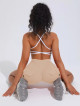 Short gainant push up femme abricot ZAPPY TRENDY K133 MITARE