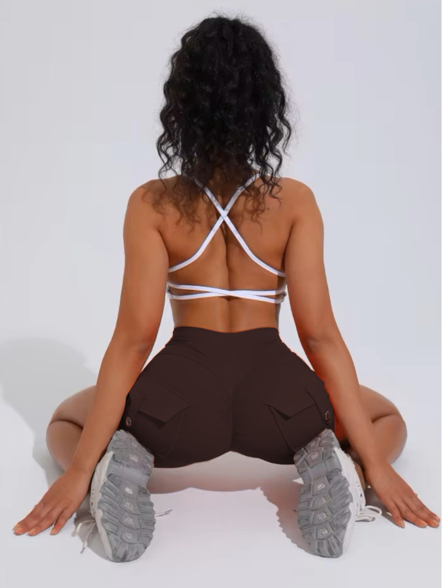 Short gainant push up femme chocolat ZAPPY TRENDY K133 MITARE