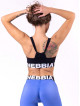 Soutien-gorge de sport sportif avec découpe N695 BLANC  NEBBIA
