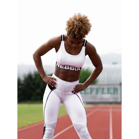 Soutien-gorge de sport Airy Straps N693 BLANC NEBBIA