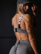 Soutien-gorge de sport lacé N694 GRIS NEBBIA