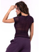 T-shirt Flash-Mesh N665 BORDEAU NEBBIA