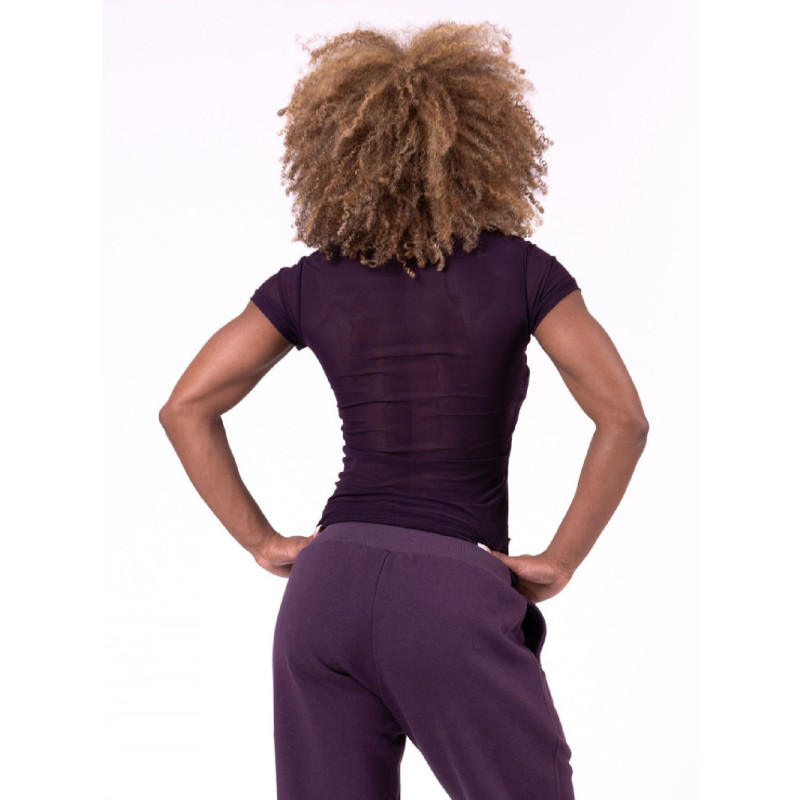 T-shirt Flash-Mesh N665 BORDEAU NEBBIA