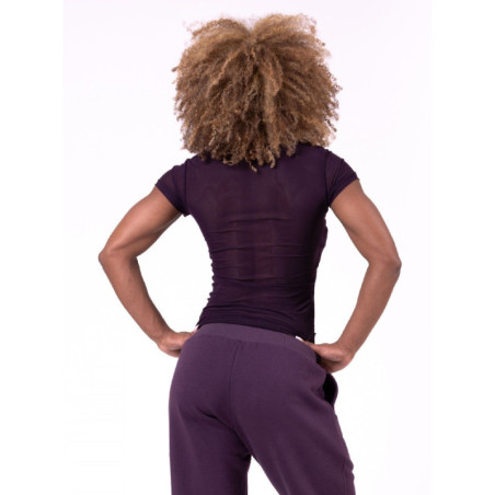T-shirt Flash-Mesh N665 BORDEAU NEBBIA