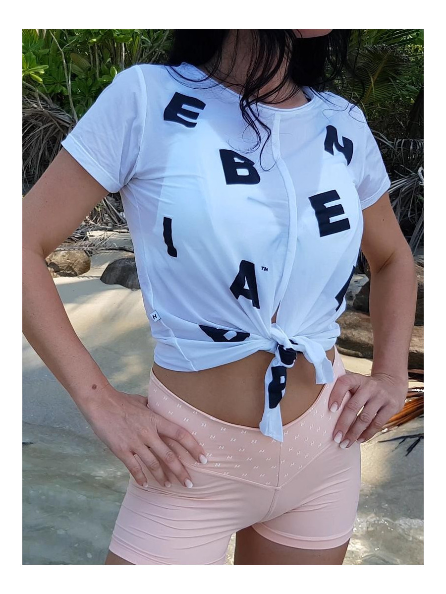 Chemise liée Lettres N680 BLANC NEBBIA