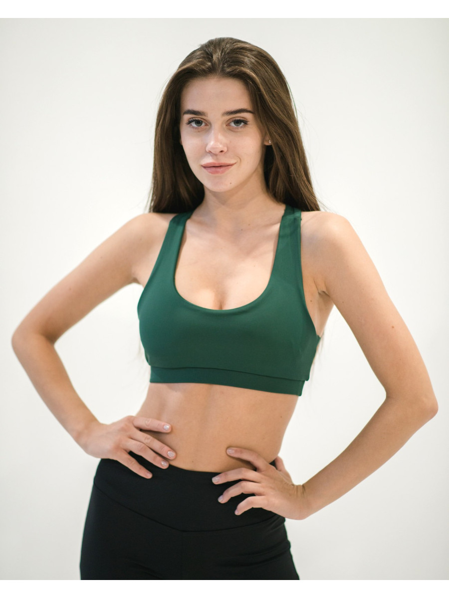 Soutien-gorge de sport BASIC K027 vert MITARE