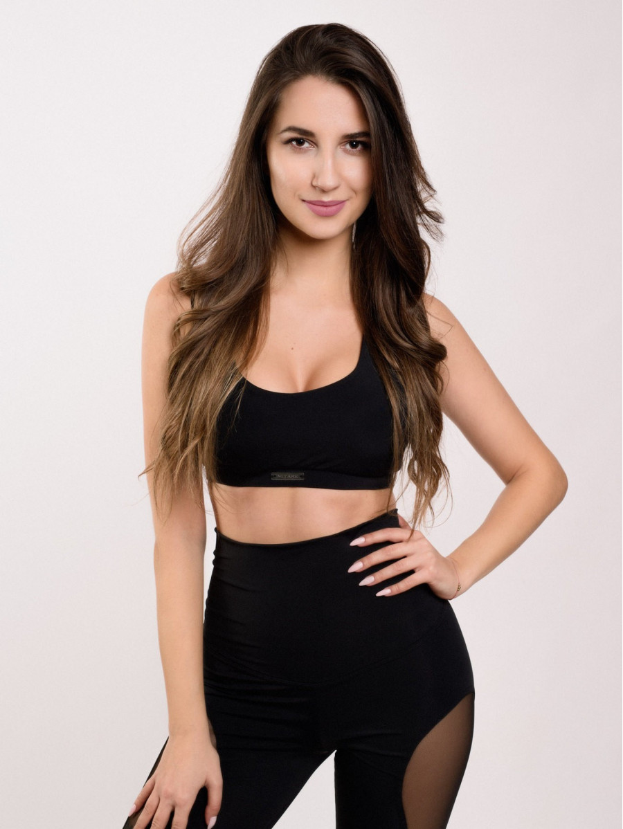 Soutien-gorge de sport BASIC K027 noir MITARE
