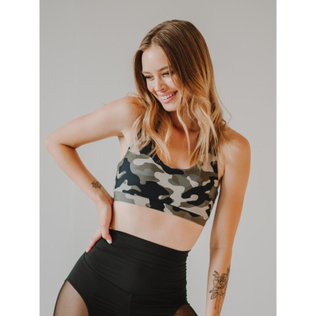 Soutien-gorge de sport BASIC K027 camo MITARE
