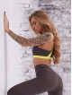 Soutien-gorge de sport CUTE K075 jaune MITARE