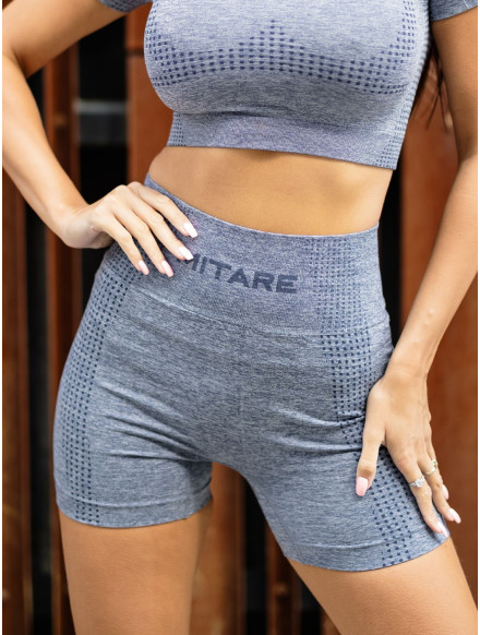 Short sans coutures ENERGY K015 marine MITARE