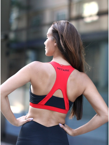 Soutien-gorge de sport CUTE K075 rouge MITARE 2