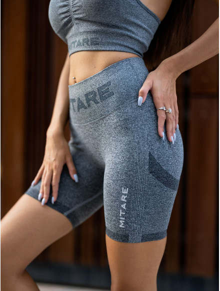 Short sans coutures PUSH UP MAX K077 gris foncé MITARE 2