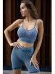 Short sans coutures PUSH UP MAX K077 gris foncé MITARE