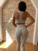 Soutien-gorge sans couture SLIM PUSH UP K079 gris clair MITARE