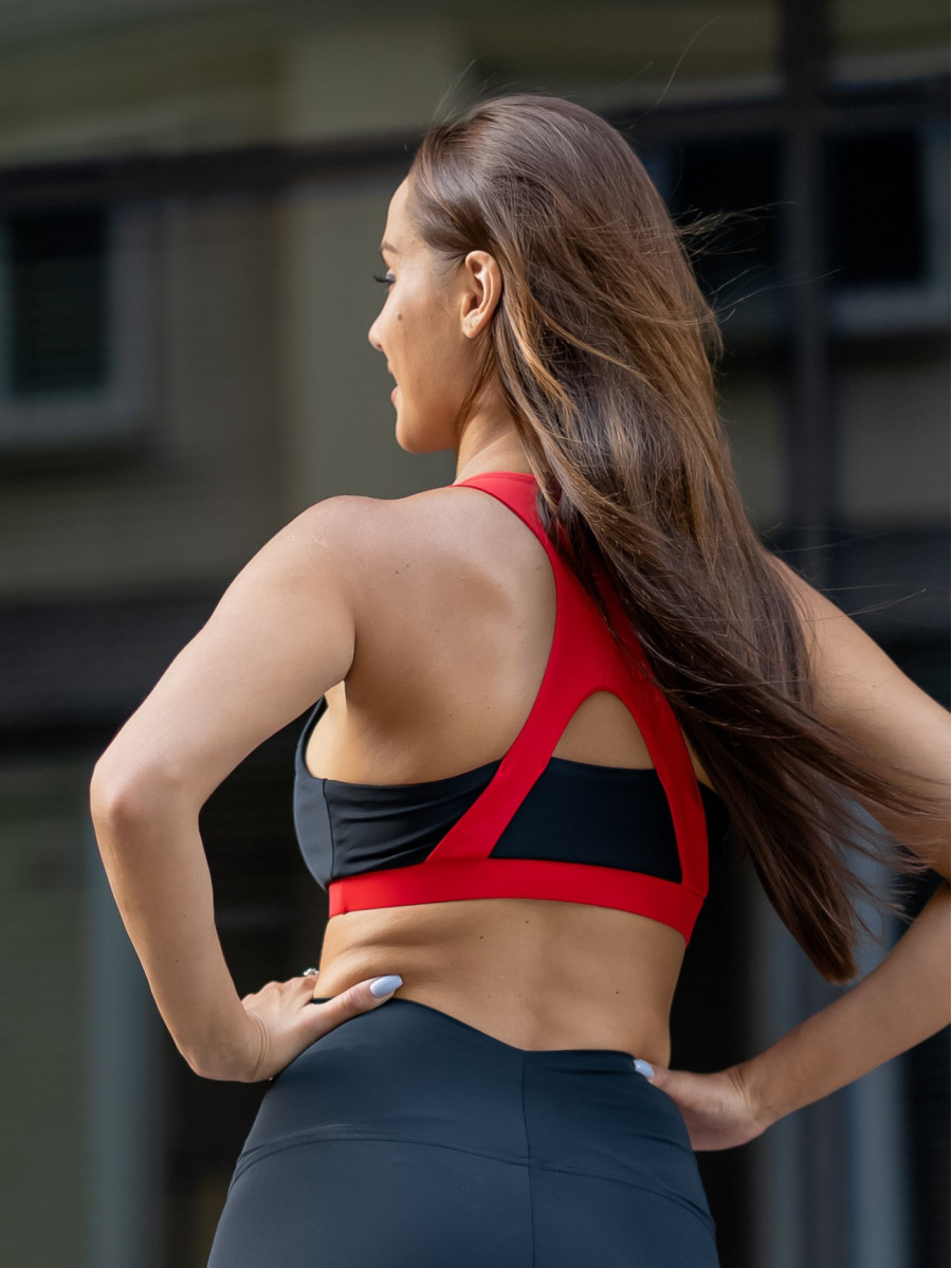 Soutien-gorge de sport CUTE K075 rouge MITARE