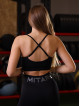Brassière de sport SENSUAL K021 noir MITARE