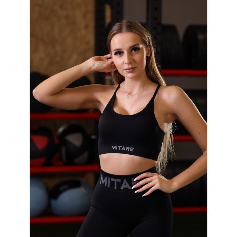 Brassière de sport SENSUAL K021 noir MITARE
