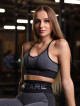 Brassière de sport LOVELY K005 grigio/nero MITARE
