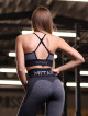 Brassière de sport LOVELY K005 grigio/nero MITARE
