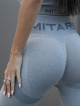 Legging sans couture PUSH UP MAX K001 bleu MITARE