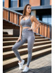 Legging sans couture PUSH UP MAX K001 gris foncé MITARE