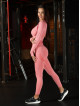 Legging sans couture PUSH UP MAX K001 rose MITARE