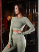 Top court sans couture PUSH UP MAX K084 armée verte MITARE