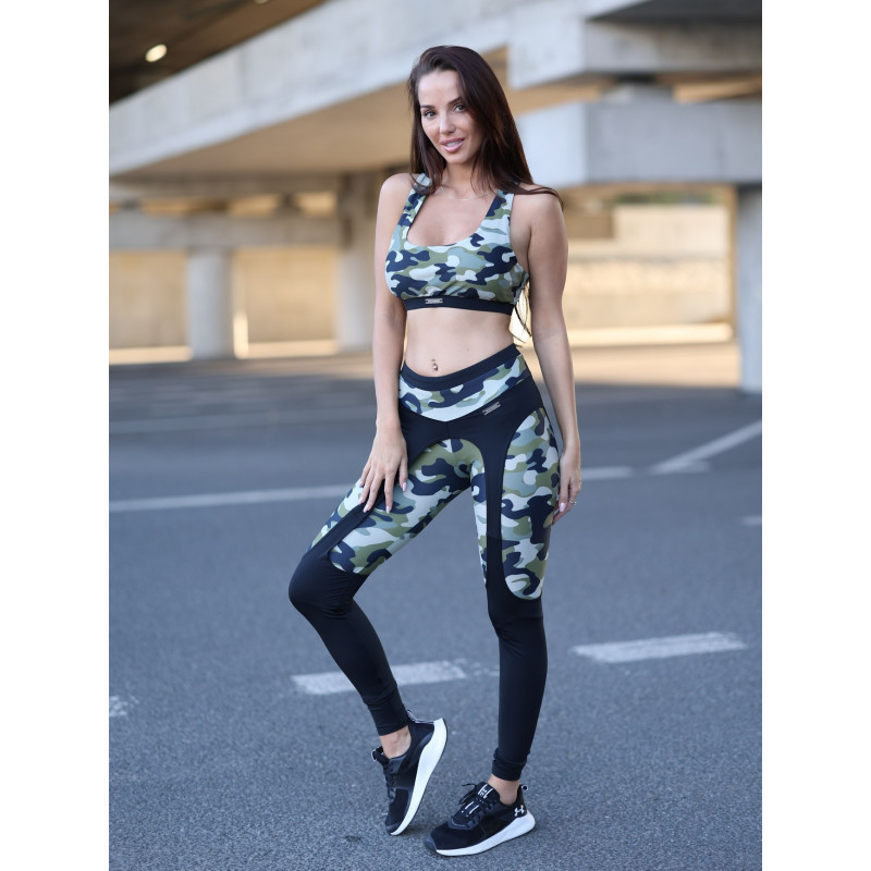 Soutien-gorge de sport CUTE K075 camo MITARE