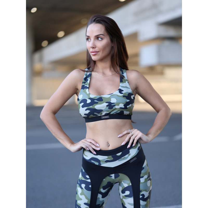 Soutien-gorge de sport CUTE K075 camo MITARE