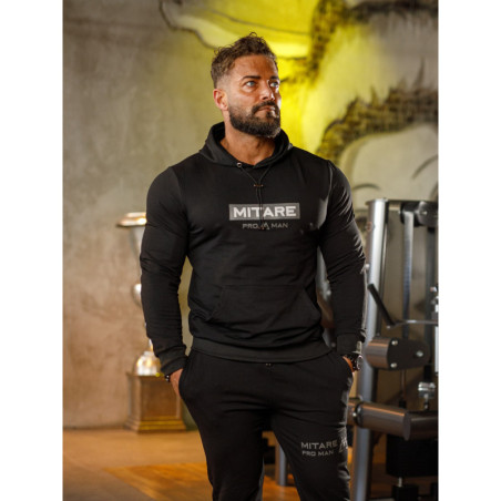 Sweat à capuche K103 noir MITARE PRO MAN