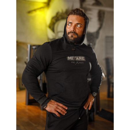 Sweat à capuche K103 noir MITARE PRO MAN