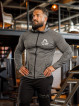 Sweat à capuche K085 gris MITARE PRO MAN