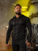 Sweat à capuche K085 noir MITARE PRO MAN