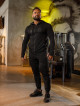 Sweat à capuche K085 noir MITARE PRO MAN