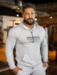 Sweat à capuche K103 gris clair MITARE PRO MAN